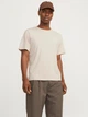 Футболка хлопковая длинная мужская Jack & Jones 12151955 2XL Moonbeam (5715605829233) - изображение 1