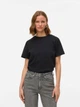Футболка хлопковая женская Vero Moda 10294544 S Black (5715432432521) - изображение 1