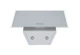 Белая настенная декоративная наклонная кухонная вытяжка Perfelli DN 6272 D 700 WH LED, шириной 60 см - изображение 8