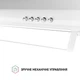 Белая кухонная вытяжка Perfelli PL 6144 W LED, плоская стандартная, под навесной шкаф, шириной 60 см - изображение 7