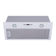 Белая мощная кухонная вытяжка Perfelli BIET 6512 A 1000 W LED, встраиваемая в шкаф, 1000 куб.м., 60 см - изображение 1
