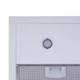 Біла настінна декоративна купольна витяжка для кухні Perfelli K 6202 WH 700 LED, шириною 60 см - зображення 6