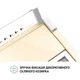 Бежевая кухонная вытяжка Perfelli PL 6144 IV LED, плоская стандартная, под навесной шкаф, шириной 60 см - изображение 4