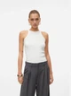 Майка женская Vero Moda 10306896 S Snow white (5715512215396) - изображение 1