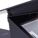 Черная настенная декоративная наклонная вытяжка для кухни Minola HDN 5242 BL 700 LED, шириной 50 см - изображение 5