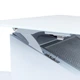 Белая декоративная сенсорная наклонная кухонная вытяжка WEILOR WDS 62301 R WH 1000 LED, с пультом ДУ - изображение 7
