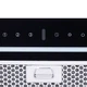 Черная полновстраиваемая сенсорная мощная кухонная вытяжка WEILOR PBSR 52301 GLASS BL 1100 LED Strip, 55 см - изображение 7