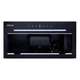 Черная полновстраиваемая сенсорная мощная кухонная вытяжка WEILOR PBSR 52301 GLASS BL 1100 LED Strip, 55 см - изображение 10