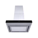 Черная мощная Т-образная кухонная вытяжка Perfelli TS 6635 I/BL 1000 LED, настенная декоративная, 60 см - изображение 2