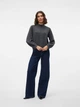 Свитер вязаный женский Vero Moda 10309433 XS Dark grey (5715608559014) - изображение 4