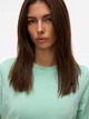 Футболка хлопковая женская Vero Moda 10316991 M Birds egg green (5715614706877) - изображение 5