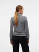 Гольф-водолазка женская Vero Moda 10320450 S Medium grey (5715607953653) - изображение 2