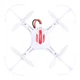 Квадрокоптер JJRC H8 mini White - изображение 2