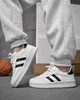 Жіночі кросівки Samba White/Black НП4536 розмір 36 устілка 23.5 см Білі - зображення 7