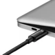 Кабель Baseus Tungsten Gold Fast Charging Type-C to Type-C 240W 2 м (CAWJ040101) - зображення 3