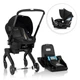 Автокрісло з колісною базою Evenflo Shyft DualRide – Beaufort Black (група від 1.4 до 16 кг) - зображення 1