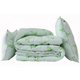 Комплект Ковдра демісезонна еко-пух "Eco-Bamboo white" Євро + 2 подушки 50х70см Tag Tekstil (291) - зображення 1