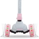 Самокат 3-колесный 2 в 1 Kidwell Jax Gray/Pink (Hubajax03A0) Серый с розовым - изображение 3