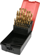 Zestaw wierteł do metalu YATO HSS-TiN 1-13 mm 25 szt (YT-44676) - obraz 1
