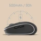 Миша YENKEE YMS 2085BK NOBLE Wireless/Bluetooth/USB Black (45019713) - зображення 12