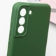 Чохол-накладка (TPU) GETMAN Liquid Silk Full Camera для Samsung Galaxy S22+ Зелений/Dark green (ITS-00000081482_4) - зображення 5