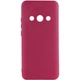 Чохол TPU GETMAN Liquid Silk Full Camera для Xiaomi Redmi A3 Бордовий / Marsala - зображення 1