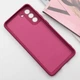 Чохол TPU GETMAN Liquid Silk Full Camera для Samsung Galaxy S21 Бордовий / Marsala - 00000074061_1 - зображення 3