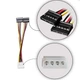 Переходник IDE Molex - 2x Sata 15pin для питания жестких дисков 17 см - изображение 1