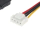 Переходник IDE Molex - 2x Sata 15pin для питания жестких дисков 17 см - изображение 3