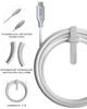Кабель Nomad USB-C Kevlar Cable 240W White (3 m) (NM014681858) - зображення 2