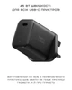 Сетевое зарядное устройство Native Union Fast GaN Charger PD 45W USB-C Port Black (FAST-PD45-BLK-EU) - изображение 5