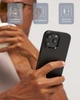 Карбоновий чохол Pitaka Military-Grade Protective Case Classic Twill 600D Black/Grey for iPhone 16 Pro - зображення 7