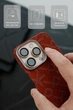 Чохол Pitaka Tactile Woven Case Monogram Red/Gold for iPhone 16 Pro Max - зображення 9