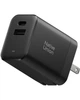 Зарядное устройство Native Union Fast GaN Charger PD 45W (1 USB-C + 1 USB-A) Port Black (FAST-PD45AC-BLK-EU) - изображение 2
