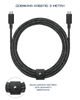 Кабель Native Union Belt XL Cable USB-C to USB-C Cosmos Black (3 m) BELT-XL-C-COS-3-NP - зображення 5