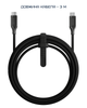 Кабель Nomad USB-C Kevlar Cable 240W Black (3 m) (NM014957858) - изображение 6