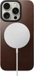 Чехол Nomad Magnetic Leather Rustic Brown Horween for iPhone 16 Pro - изображение 8