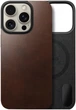 Чехол Nomad Magnetic Leather Rustic Brown Horween for iPhone 16 Pro - изображение 12
