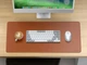 Коврик для мыши и клавиатуры Satechi Vegan Leather Premium Desk Mat Brown - изображение 10