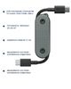Кабель Native Union Pocket Cable USB-C to USB-C Slate Green - зображення 15