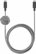 Кабель USB-C to USB-C Native Union Anchor Cable Pro 240W Zebra (3 m) (ACABLE-C-ZEB-NP) - изображение 1