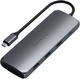 Адаптер Satechi Aluminum Type-C Hybrid Multiport Adapter Space Gray (ST-UCHSEM) - изображение 1