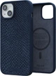 Чехол-накладка Njord Salmon Leather MagSafe Case Blue для iPhone 15 Plus (NA52SL01) - изображение 8