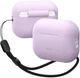 Чохол Elago Silicone Basic Case with Nylon Lanyard Lavender для Airpods Pro 2nd Gen (EAPP2SC-BA+ROSTR-LV) - зображення 3