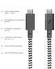 Кабель USB-C to USB-C Native Union Belt Cable Pro 240W Zebra (2.4 m) (BELT-PRO2-ZEB-NP) - изображение 7