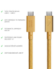 Кабель USB-C to USB-C Native Union Belt Cable Pro 240W Kraft (2.4 m) (BELT-PRO2-KFT-NP) - изображение 6