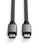 Кабель Satechi USB-C to USB-C Cable 100W Space Gray (2 m) (ST-TCC2MM) - изображение 10