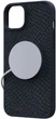 Чехол-накладка Njord Salmon Leather MagSafe Case Black для iPhone 15 Plus (NA52SL00) - изображение 10