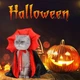 Плащ-костюм Дракулы для домашних животных на Хэллоуин 50 х 50 см Podarkus DK006 - изображение 7