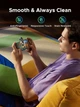 Защитное стекло пара UGREEN SP1146 для iPhone 17 Pro, закаленное 9H+ защита от падений, царапин, отпечатков пальцев, полное покрытие Transparent (95524) - изображение 6